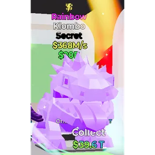 Fortnite Steal the Brainrot Rainbow Klombo 368m/s 1trait