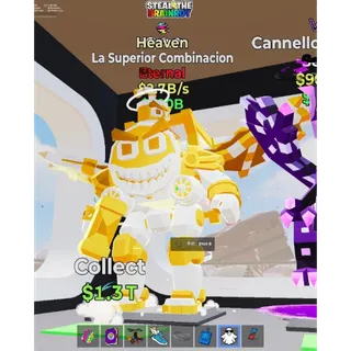 Fortnite Steal the Brainrot heaven La Superior Combinacion 2.7B/s 1 trait Super Rare New