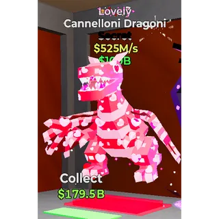 Fortnite Steal The Brainrot Lovely Cannelloni Dragoni 525M/s