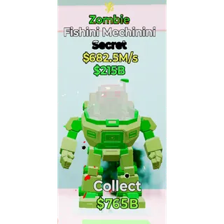 Fortnite Steal the Brainrot Zombie fishini Mechinini 682.5M/s 1trait 