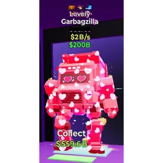 Fortnite Steal the Brainrot Lovely Garbagzilla 2B/s 3 trait