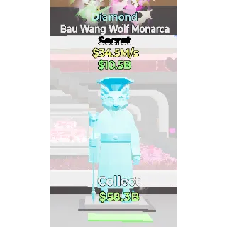 Fortnite Steal the Brainrot Bau Wang Wolf Monarca