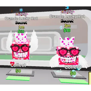 Fortnite Steal the Brainrot Lovely Grande Lucky Rot x2