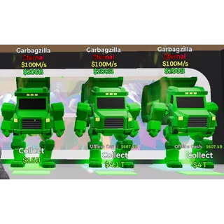 Fortnite Steal the Brainrot Garbagzilla X3 Bundle