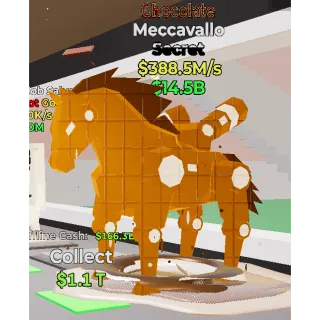 Fortnite Steal the Brainrot Meccavallo chocolate 388.5m/s
