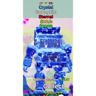 Fortnite Steal the Brainrot Crystal Garbagzilla 2B/s 3 traited