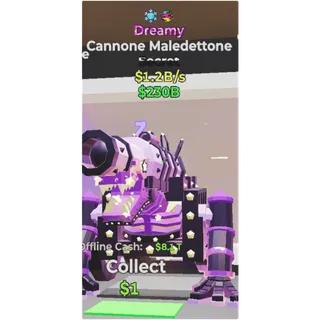 Fortnite Steal the Brainrot Dreamy Cannone Maledettone 1.2B/s 2trait