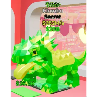 Fortnite Steal the Brainrot Toxic Klombo 352m/s