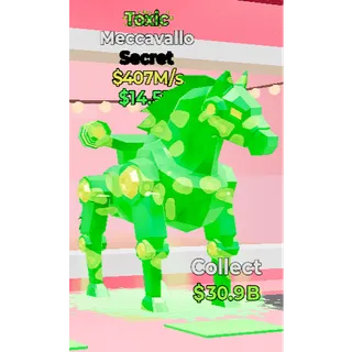 Fortnite Steal the Brainrot Meccavallo Toxic 407m/s