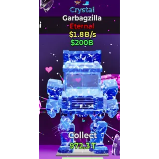 Fortnite Steal the Brainrot Crystal Garbagzilla 1.8B 2 traited