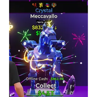 Fortnite Steal the Brainrot Crystal Meccavallo 832.5M/s 4 trait 