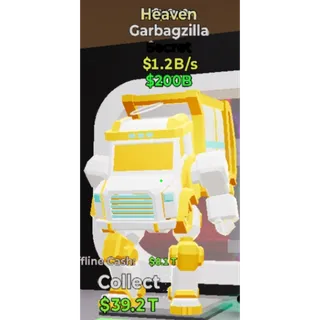 Fortnite Steal the Brainrot Heaven Garbagzilla 1.2B/s