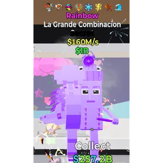 Fortnite Steal the Brainrot Rainbow La Grande Combinacion 8 traited