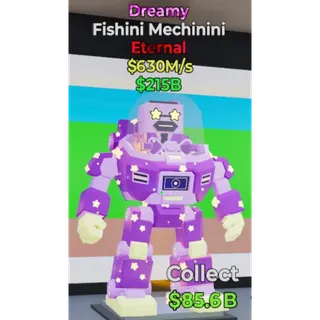 Fortnite Steal the Brainrot Dreamy fishini Mechinini 630M/s