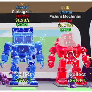 Fortnite Steal the Brainrot Crystal Garbagzilla Fishini Mechinini Bundle