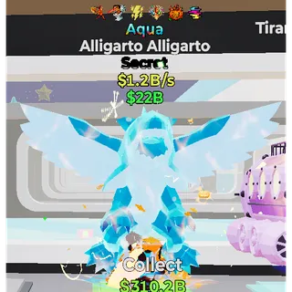 Fortnite Steal the Brainrot Aqua Alligarto Alligarto 1.2B/s 6 traited