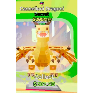 Fortnite Steal the Brainrot Cannelloni Dragoni glitch 200m/s