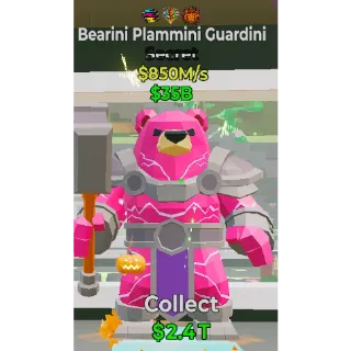 Fortnite Steal the Brainrot Bearini Plammini Guardini 850M/s