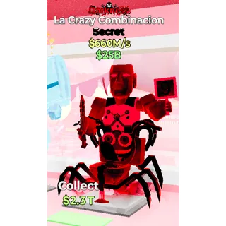 Fortnite Steal the Brainrot Darkness La Crazy Combinacion 660M/s