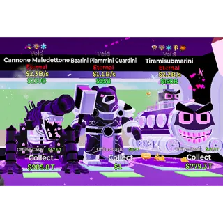 Fortnite Steal the Brainrot Void Cannone Maledettone 2.3B/s 3 traited Bundle