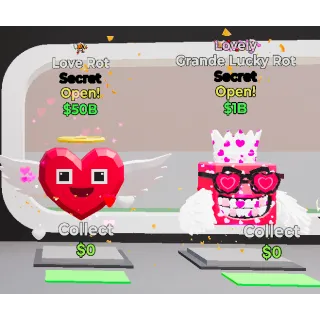 Fortnite Steal the Brainrot love rot love grande lucky rot