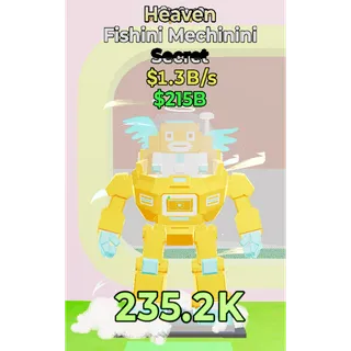 Fortnite Steal the Brainrot Heaven fishini Mechinini 1.3B/s 