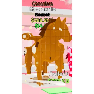 Fortnite Steal the Brainrot Meccavallo chocolate 388.5m/s Limited Time Sale