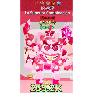 Fortnite Steal the Brainrot Lovely La Superior Combinacion 4.3B/s 5trait Super Rare 