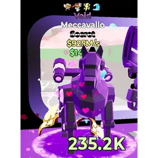 Fortnite Steal the Brainrot Void Meccavallo 925M/s 4 trait 