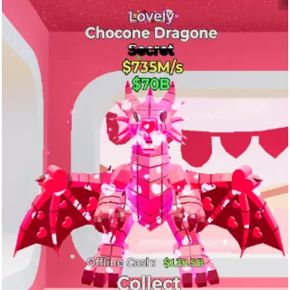 Fortnite Steal the Brainrot Lovely Chocone Dragone 735m/s