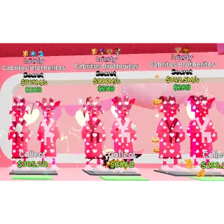 Fortnite Steal the Brainrot lovely Cabritos Brotheritos X3 Bundle Limited Time