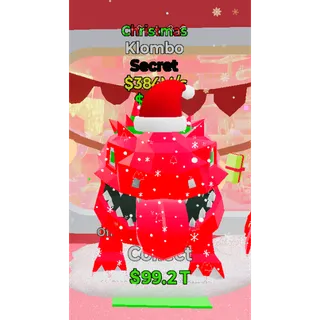 Fortnite Steal the Brainrot christmas Klombo 384M/s