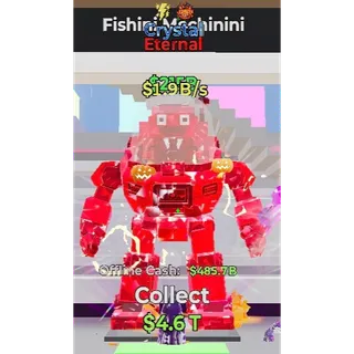 Fortnite Steal the Brainrot Crystal fishini Mechinini 1.9B/s 2trait 