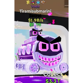 Fortnite Steal the Brainrot Void Tiramisubmarini 1.9B/s 4trait