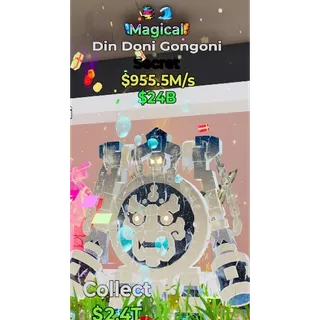 Fortnite Steal the Brainrot Magical Din Doni Gongoni 2traits 955.5m/s