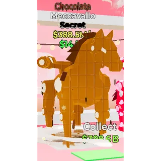 Fortnite Steal the Brainrot Meccavallo chocolate 388.5m/s