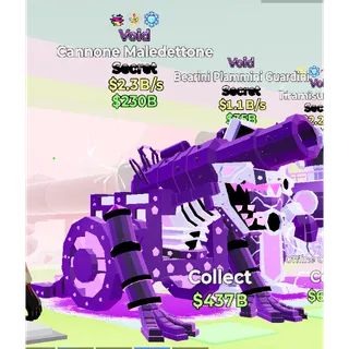 Fortnite Steal the Brainrot Void Cannone Maledettone 2.3B/s 3 traited