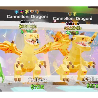 Fortnite Steal The Brainrot Cannelloni Dragoni 600M/s 5 trait 2 trait bundle