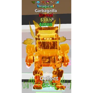 Fortnite Steal the Brainrot Magical Garbagzilla 6traits 3B/s 