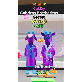 Fortnite Steal the Brainrot Cabritos Brotheritos Glalxy 495m/s