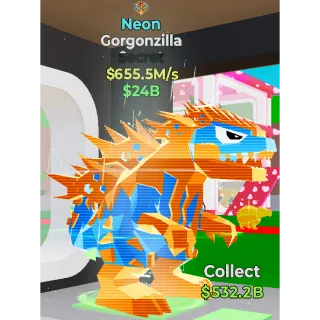 Fortnite Steal the Brainrot Neon Gorgonzilla 655.5M/S