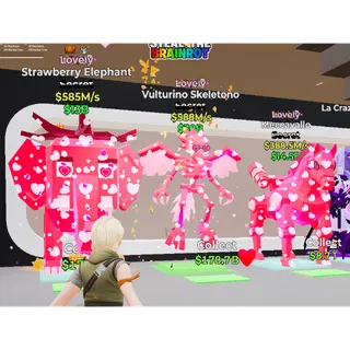 Fortnite Steal the Brainrot lovely X3 Bundle