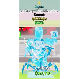 Fortnite Steal the Brainrot Aqua La crazy cobinacion 1trait 