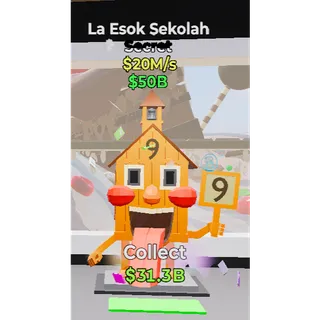 Fortnite Steal the Brainrot La Esok Sekolah 20m/s