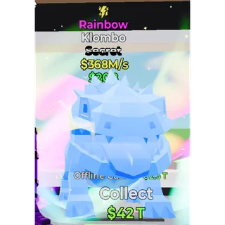 Fortnite Steal the Brainrot Rainbow Klombo 368m/s 1traited 