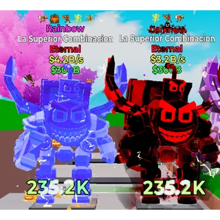 Fortnite Steal the Brainrot Rainbow Darkness La Superior Combinacion 4.2B/s 5trait Bundle