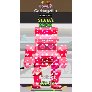 Fortnite Steal the Brainrot Lovely Garbagzilla 1.6B/s 2trait