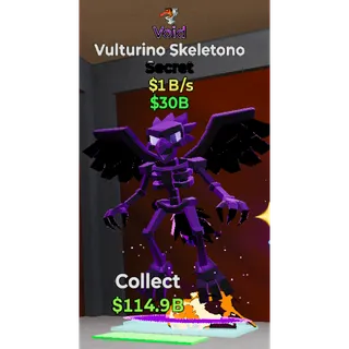 Fortnite Steal the Brainrot void Vulturino Skeletono skibidi trait 1B/s