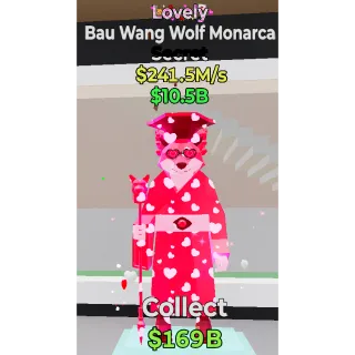 Fortnite Steal the Brainrot Bau Wang Wolf Monarca lovely 241.5m/s