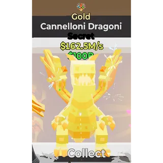 Fortnite Steal The Brainrot gold Cannelloni Dragoni 162.5M/s 1trait